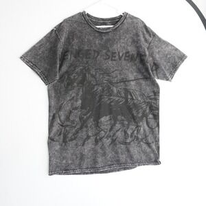 Avenged Sevenfold Life Is But A Dream All Over Graphic Tee Shirt Metal XL Gray